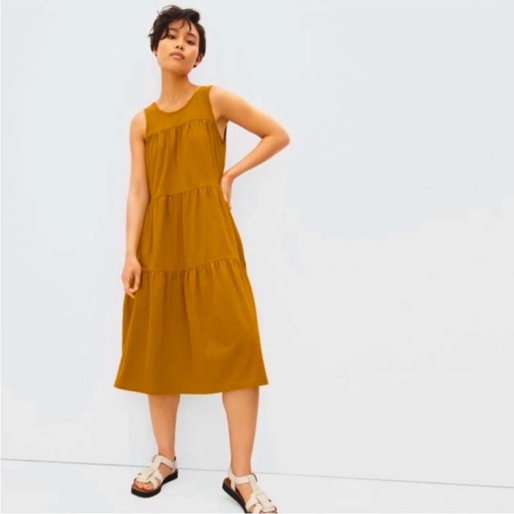 Everlane Tiered Dress - Size Small